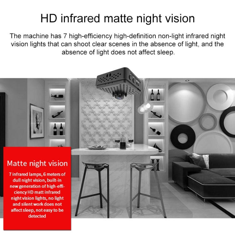 W18 1080P HD WiFi Smart Mini Security Camera, Support 155 Degrees Wide Angle & Motion Detection & Infrared Night Vision & TF Card, Wide Angle W18 1080P HD WiFi Smart Mini Security Camera, Support 155 Degrees Wide Angle & Motion Detection & Infrared Night Vision & TF Card, Wide Angle